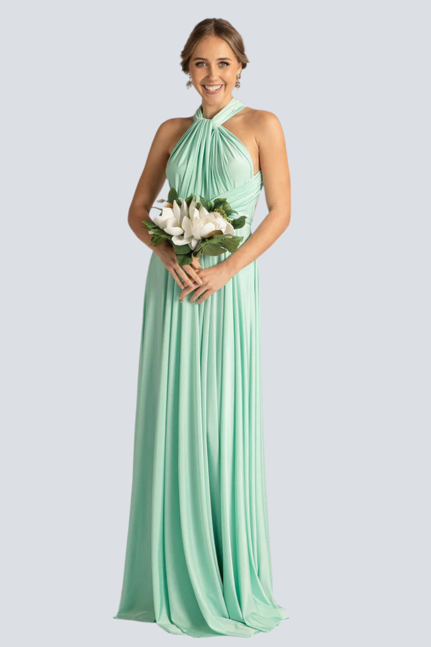 Mint Green Infinity dress mint bridesmaid dress mint convertible dress