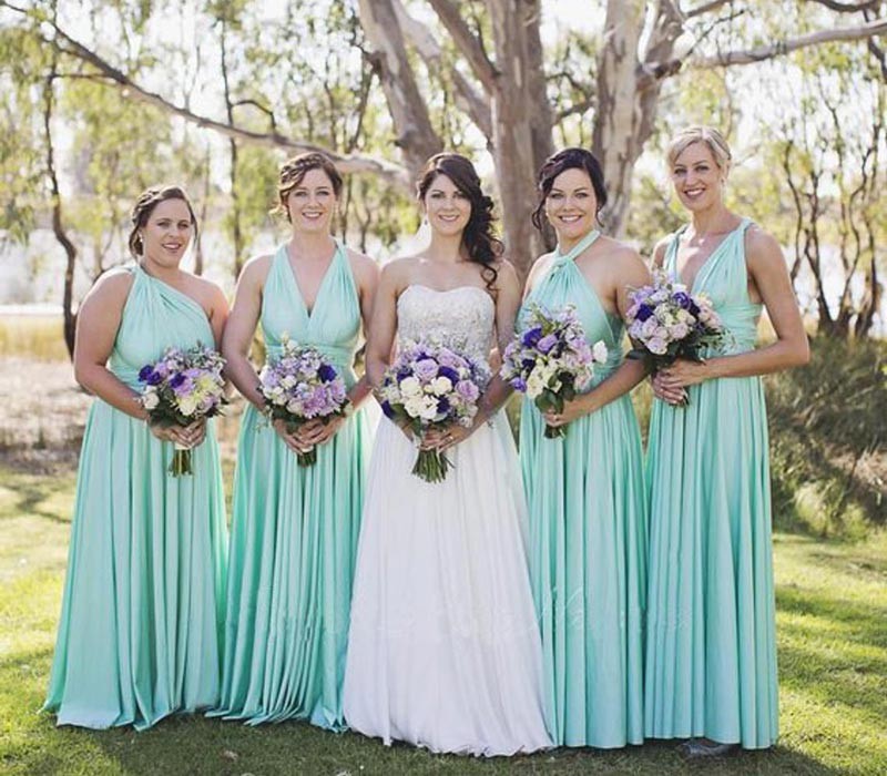 Tiffany blue convertible dress infinity