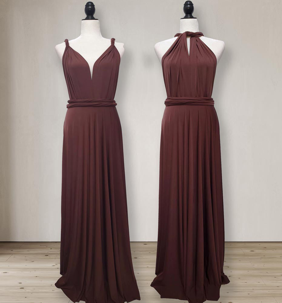 Brown Infinity dress