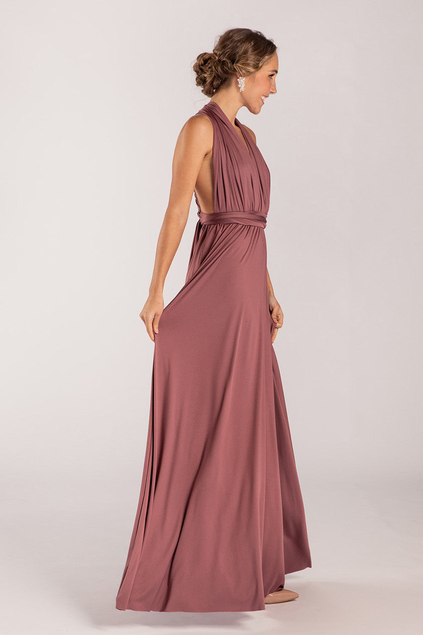 Cinnamon Rose Infinity Dress Multiway Bridesmaid Dress Convertible Made in USA