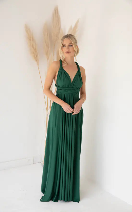 Emerald Multiway Bridesmaid Dress