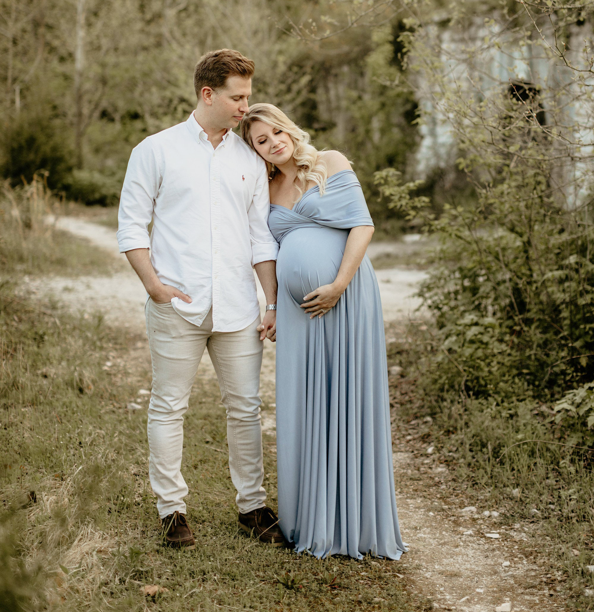 Maternity Dress for Baby Shower Photoshoot - Made In USA