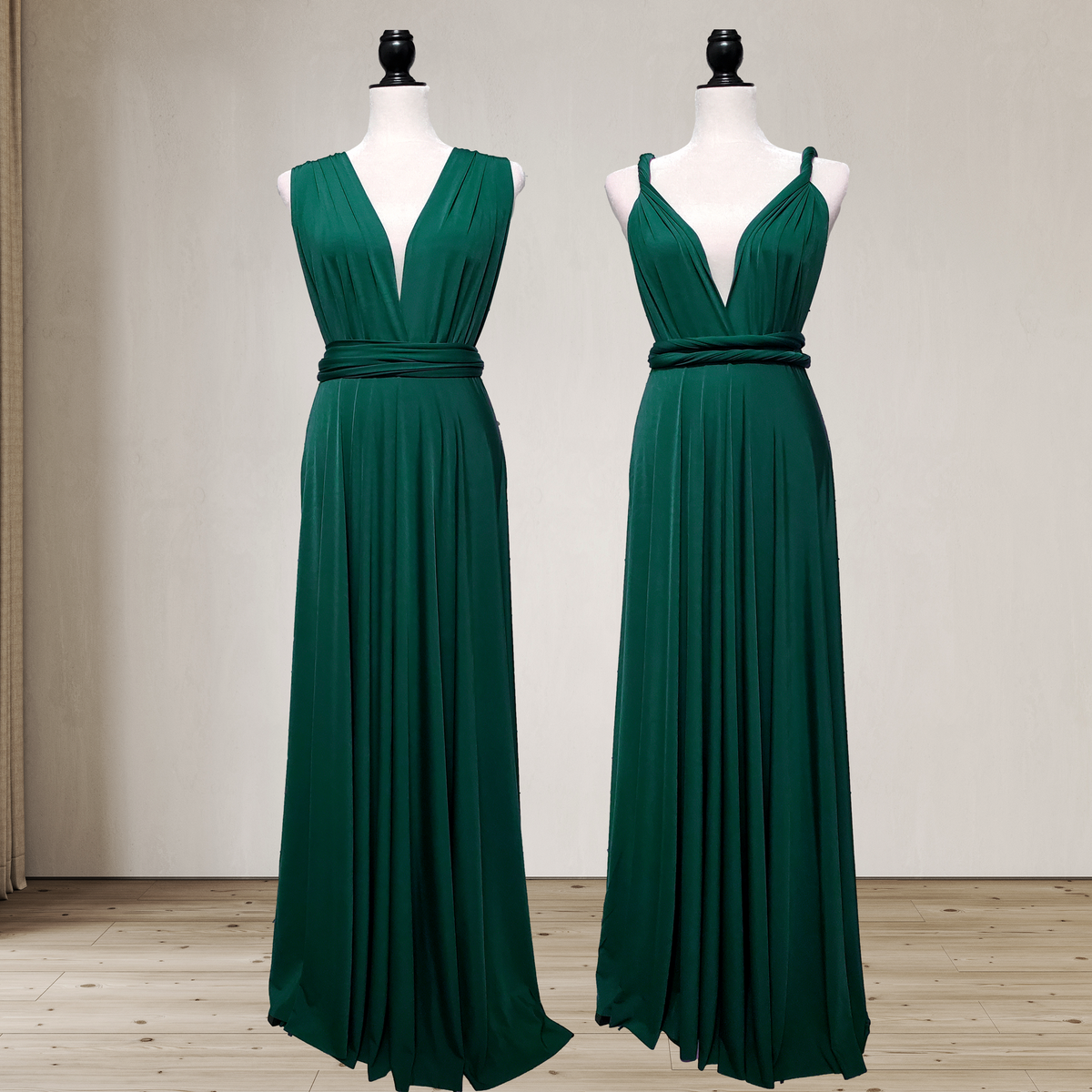Dress forest green online