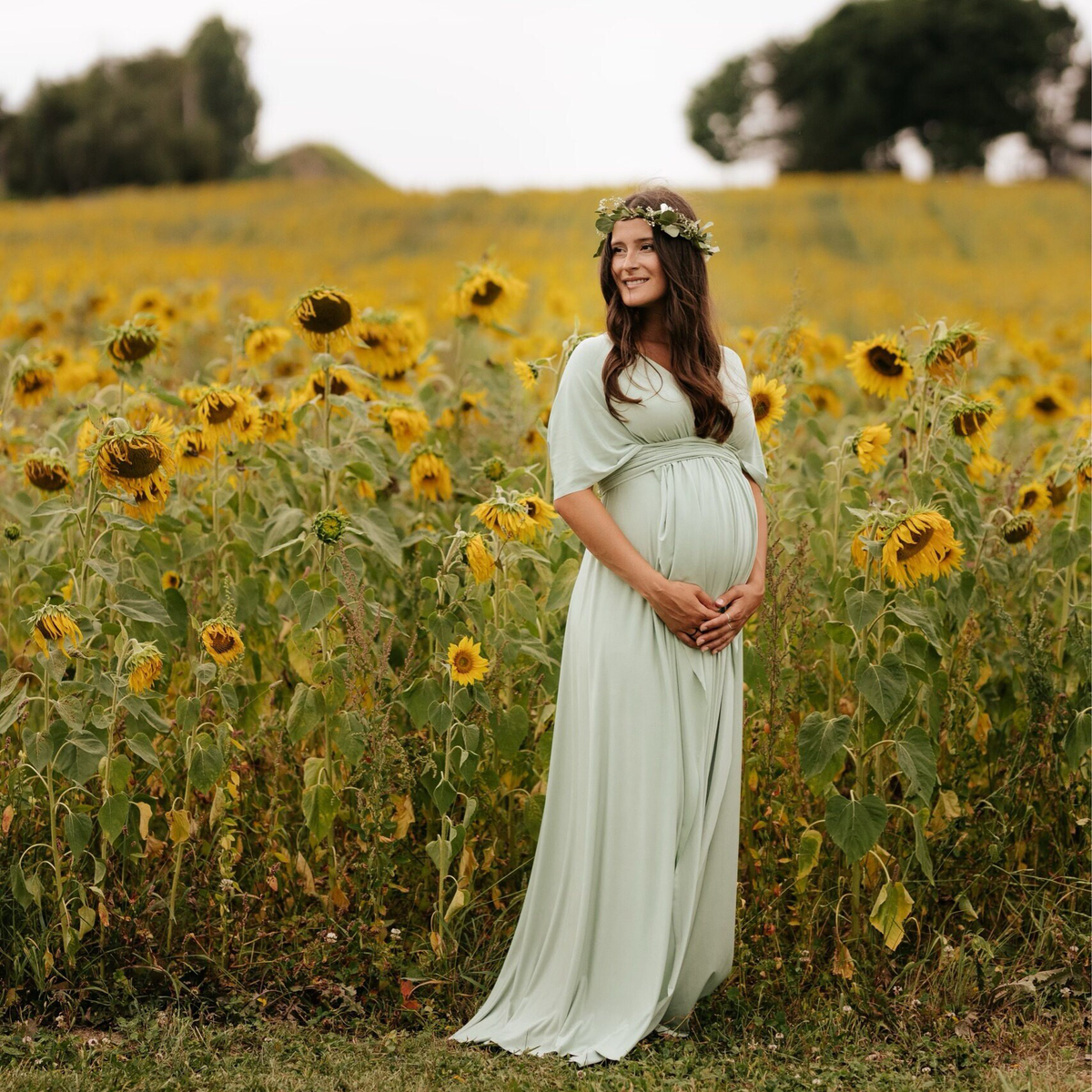 Maternity Dress for Baby Shower Photoshoot