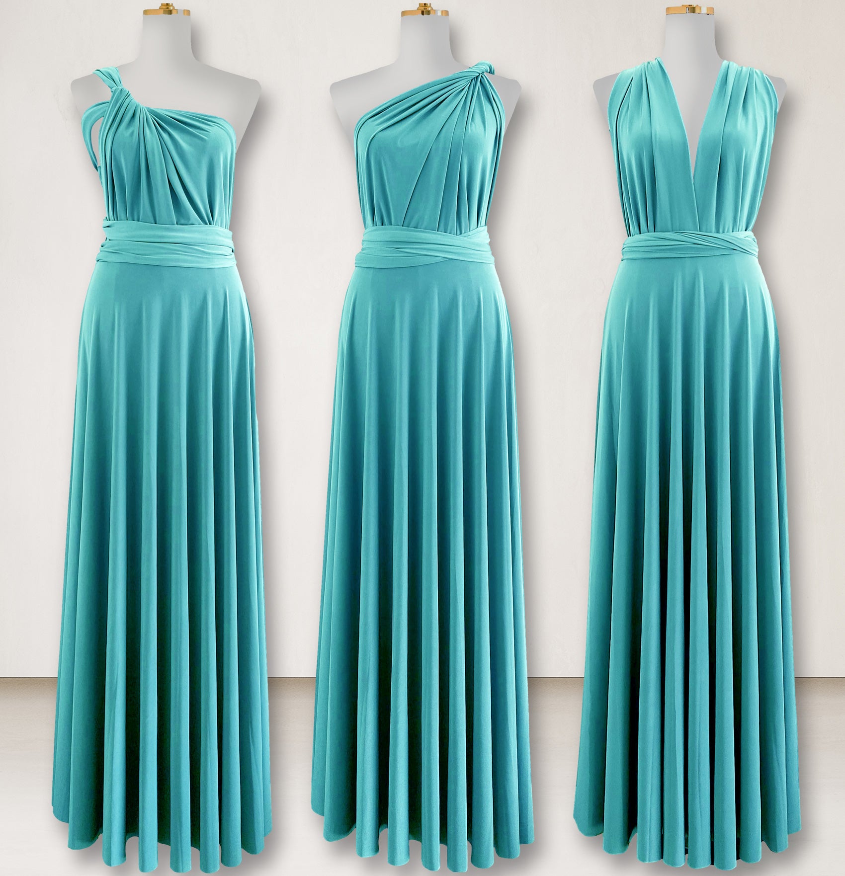 Tiffany blue bridesmaid dresses Multiway dress